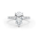 Tiana Engagement Ring 2.3ct TCW, 14K Gold
