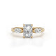 Zariyah Engagement Ring 1.3ct TCW, 14K Gold