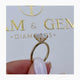 Addison Engagement Ring 1.5ct TCW, 14K Gold