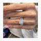 Alia Bridal Set Rings Set 5ct TCW, 14K Gold