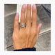 Chloe Engagement Ring 3.8ct TCW, 14K Gold