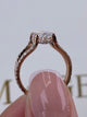 Dallas Engagement Ring 2.1ct TCW, 14K Gold