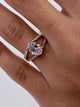 Dallas Engagement Ring 2.1ct TCW, 14K Gold