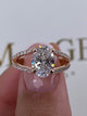 Dallas Engagement Ring 2.1ct TCW, 14K Gold