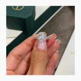 Erin Bridal Set Rings Set 4.6ct TCW, 14K Gold