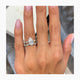 Erin Bridal Set Rings Set 4.6ct TCW, 14K Gold