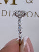Estrella Engagement Ring 2.3ct TCW, 14K Gold