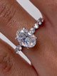 Estrella Engagement Ring 2.3ct TCW, 14K Gold