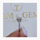 Everly Engagement Ring 2ct TCW, 14K Gold