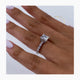 Everly Engagement Ring 2ct TCW, 14K Gold