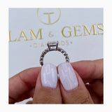 Everly Engagement Ring 2 Carat White Gold