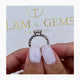 Everly Engagement Ring 2 Carat White Gold