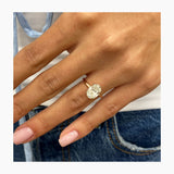 Florence Engagement Ring 2.1ct TCW, 14K Gold