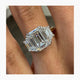 Greta Engagement Ring 5.1ct TCW, 14K Gold
