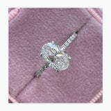 Harlee Engagement Ring 1.80 Carat White Gold