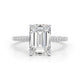 Julie Engagement Ring 4.2ct TCW, 14K Gold
