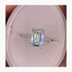 Julie Engagement Ring 4.25 Carat White Gold
