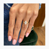 Kenna Engagement Ring 1.1ct TCW, 14K Gold