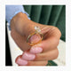 Kenna Engagement Ring 1.1ct TCW, 14K Gold