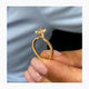 Kenna Engagement Ring 1.1ct TCW, 14K Gold