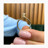 Kenna Engagement Ring 1.1ct TCW, 14K Gold