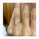 Kenna Engagement Ring 1.1ct TCW, 14K Gold