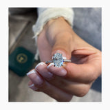 Laurel Engagement Ring 2ct TCW, 14K Gold