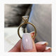 Layne Engagement Ring 3.1ct TCW, 14K Gold