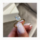 Layne Engagement Ring 3.15 Carat Yellow Gold
