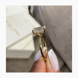 Layne Engagement Ring 3.1ct TCW, 14K Gold