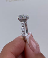 Louise Engagement Ring 2.2ct TCW, 14K Gold