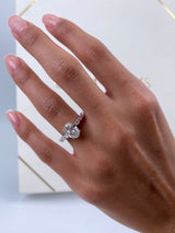 Louise Engagement Ring 2.2ct TCW, 14K Gold