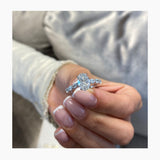 Louise Engagement Ring 2.2ct TCW, 14K Gold
