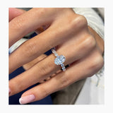 Louise Engagement Ring 2.2ct TCW, 14K Gold