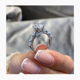 Louise Engagement Ring 2.2ct TCW, 14K Gold