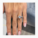 Louise Engagement Ring 2.2ct TCW, 14K Gold
