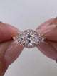Macy Engagement Ring 2.1ct TCW, 14K Gold
