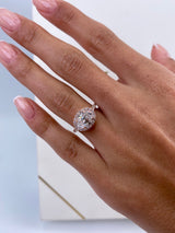 Macy Engagement Ring 2.1ct TCW, 14K Gold