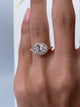 Macy Engagement Ring 2.1ct TCW, 14K Gold