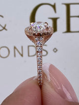 Macy Engagement Ring 2.1ct TCW, 14K Gold