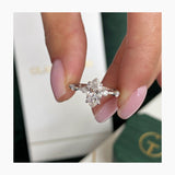 Martha Engagement Ring 1.3ct TCW, 14K Gold