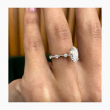Martha Engagement Ring 1.3ct TCW, 14K Gold