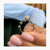 Martha Engagement Ring 1.3ct TCW, 14K Gold