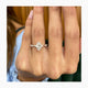 Solitaire with side stones