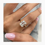 Mey Engagement Ring 3ct TCW, 14K Gold