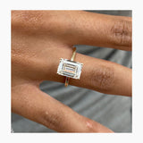 Mey Engagement Ring 3ct TCW, 14K Gold