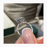 Nala Engagement Ring 2.3ct TCW, 14K Gold
