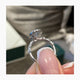 Nala Engagement Ring 2.3ct TCW, 14K Gold