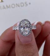 Nala Engagement Ring 2.3ct TCW, 14K Gold