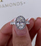 Nala Engagement Ring 2.3ct TCW, 14K Gold